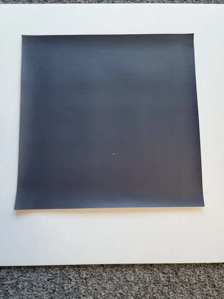 12x12 Faux Leather Vinyl - Navy Blue