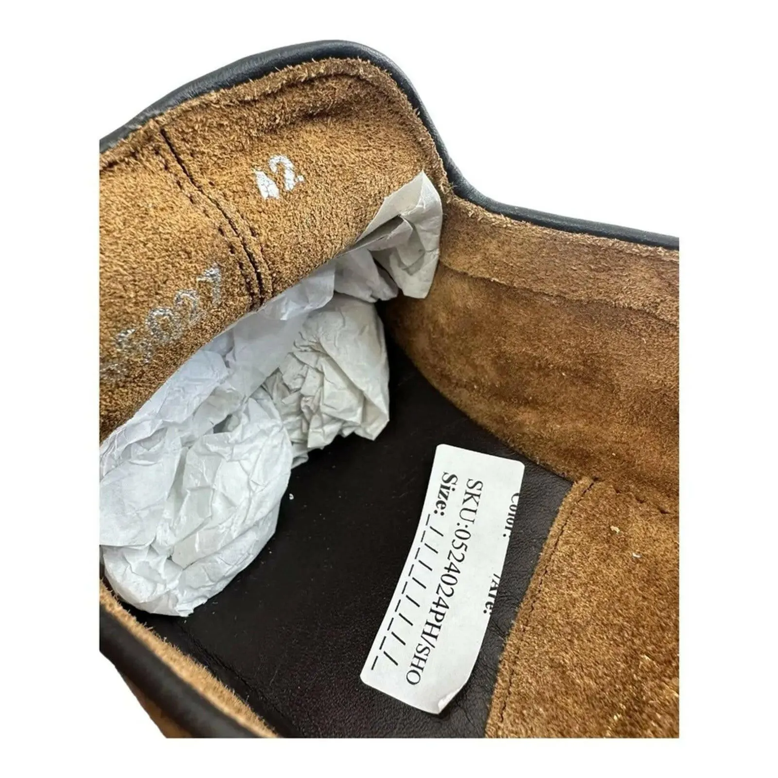 ALEXANDER HOTTO Vintage Effect  Double Monk   strap Loafer (Men's )