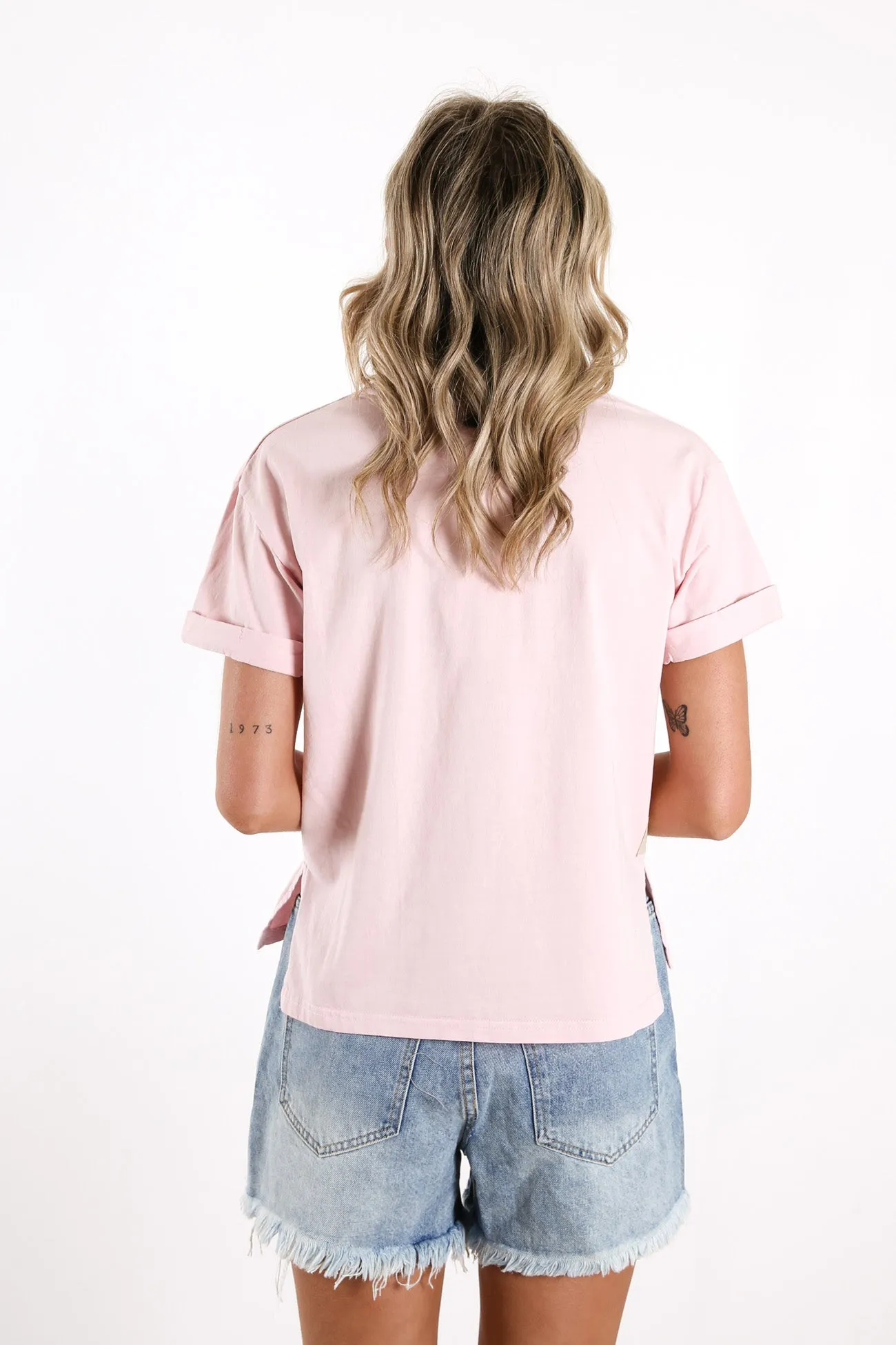 All About Eve Washed Tee Musk