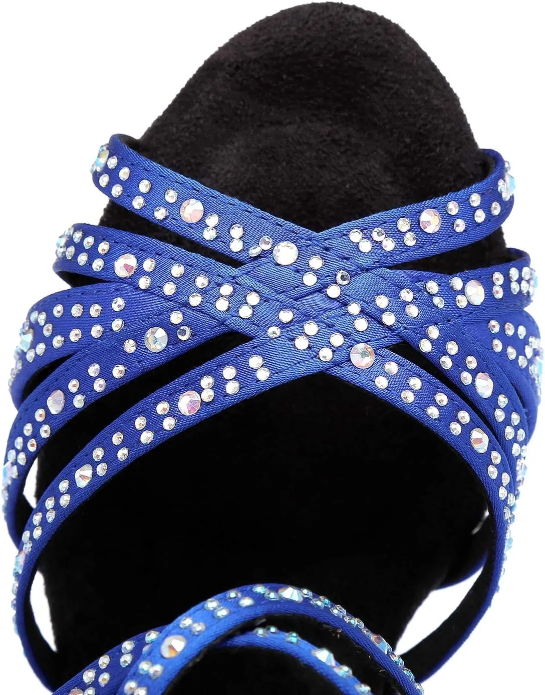 Ballroom Dancing Shoes for Women Sparkle Rhinestones Wedding Prom Sandals