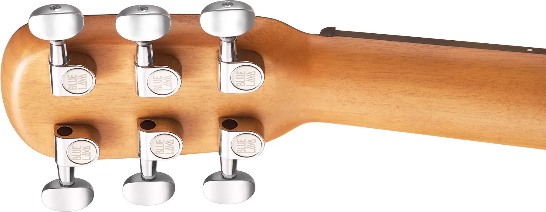 Blue Lava Original HPL Acoustic-Electric Guitar - Walnut/Frost White