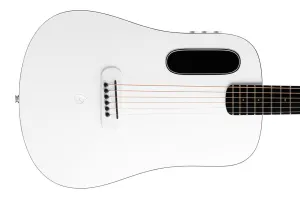 Blue Lava Original HPL Acoustic-Electric Guitar - Walnut/Frost White