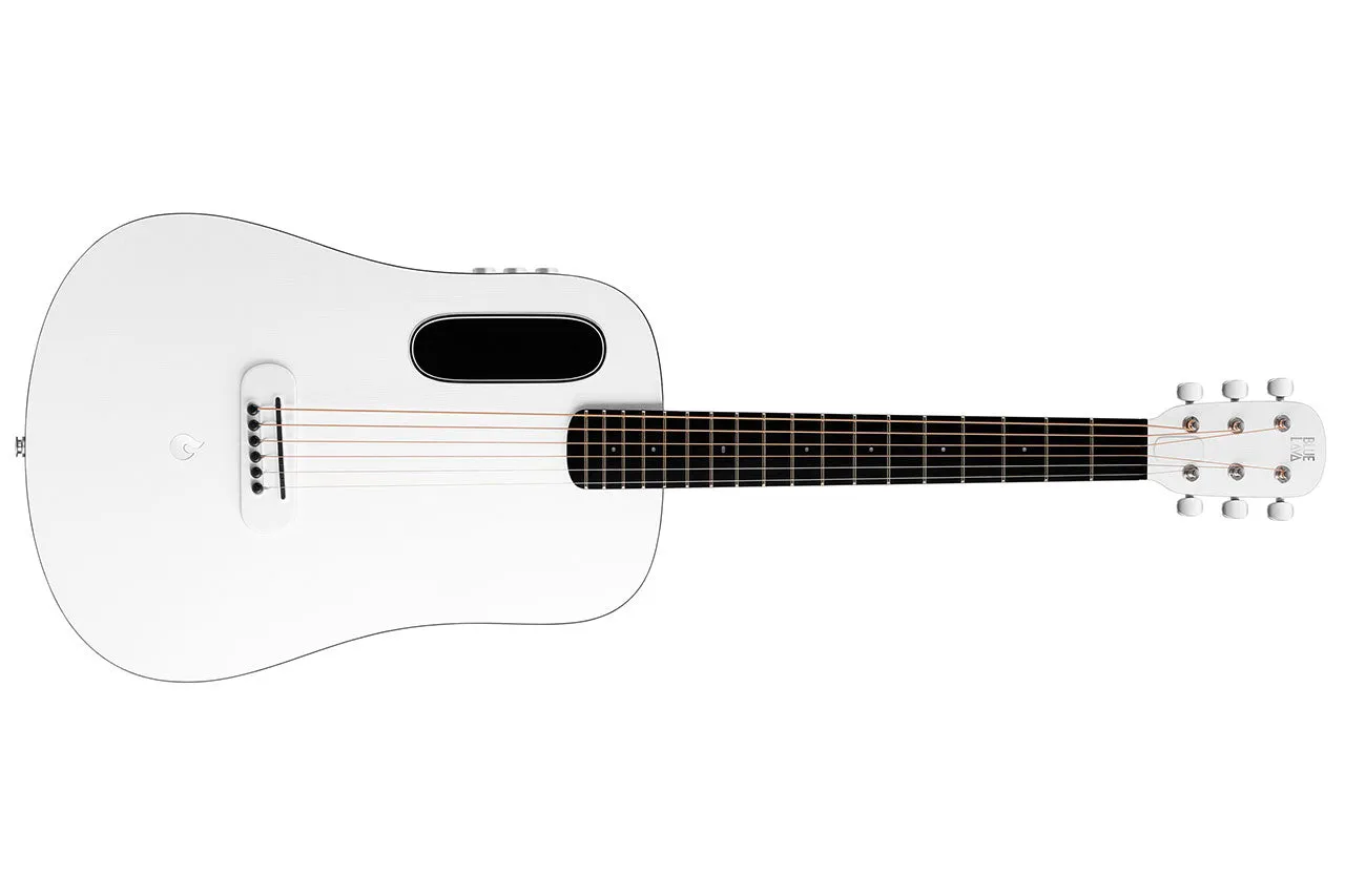 Blue Lava Original HPL Acoustic-Electric Guitar - Walnut/Frost White