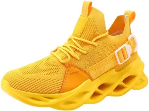 BORAMAX Men Sport Running Shoes Athletic Sneakers Walking Shoe for Men Mesh Breathable Outdoor Non-Slip Shoes Basketball Shoe