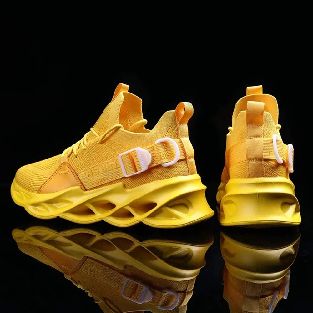 BORAMAX Men Sport Running Shoes Athletic Sneakers Walking Shoe for Men Mesh Breathable Outdoor Non-Slip Shoes Basketball Shoe