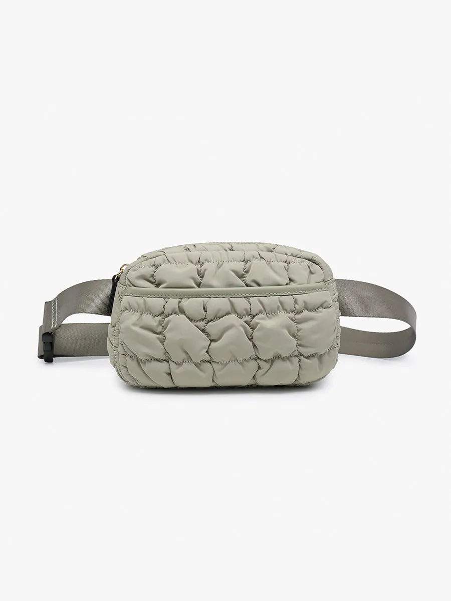 Chrissy Quilted Puffy • Belt Bag