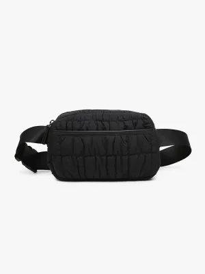 Chrissy Quilted Puffy • Belt Bag