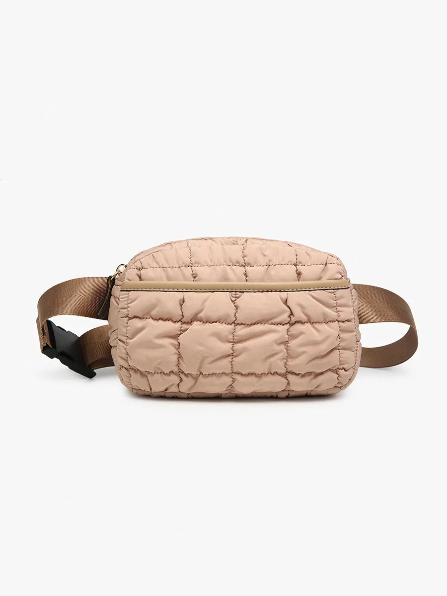 Chrissy Quilted Puffy • Belt Bag