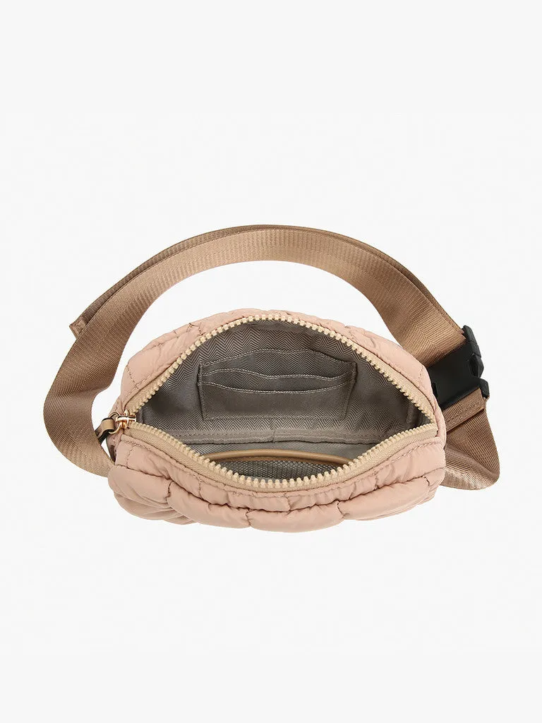 Chrissy Quilted Puffy • Belt Bag