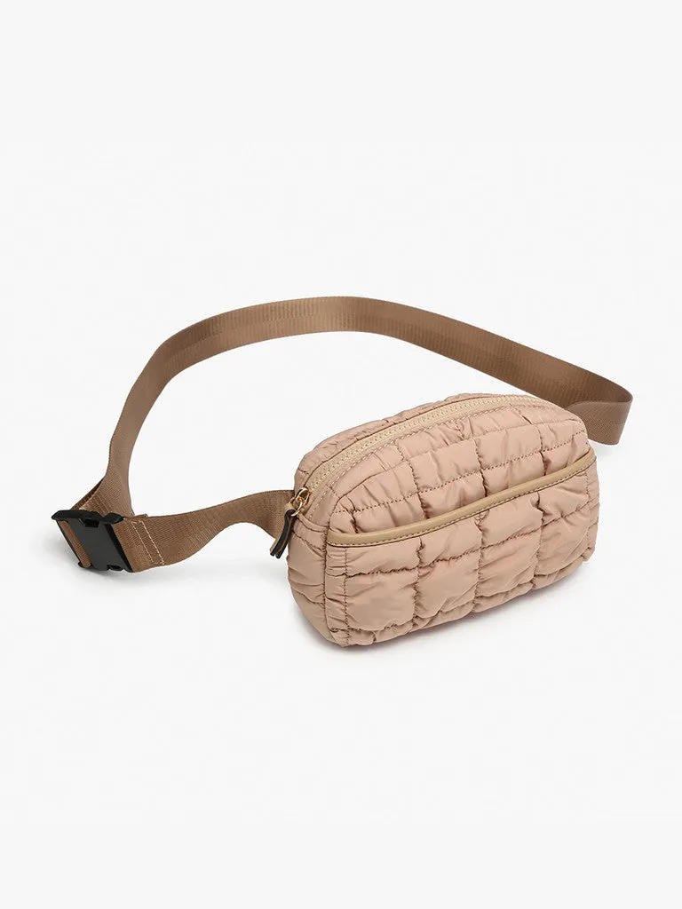 Chrissy Quilted Puffy • Belt Bag