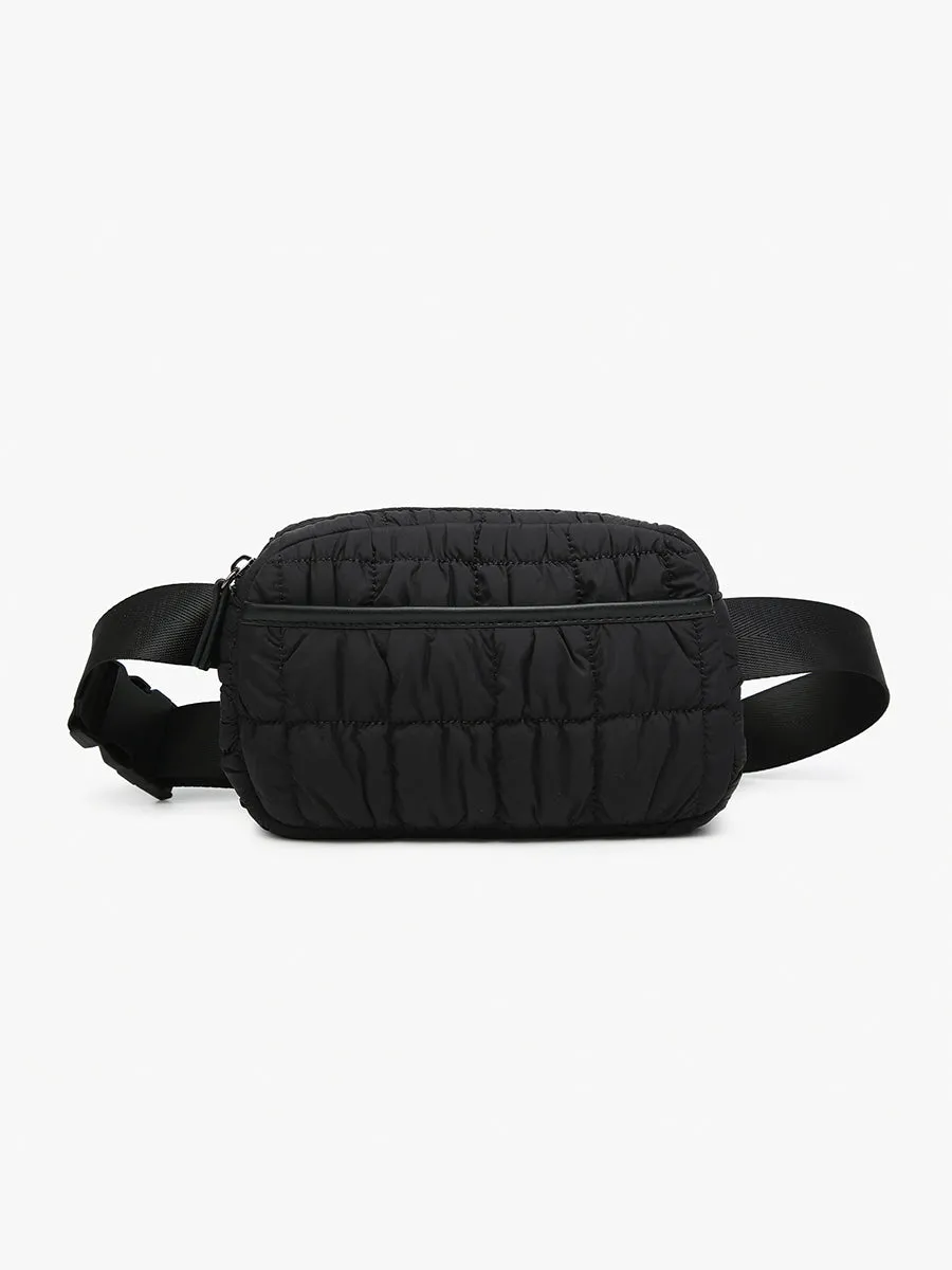 Chrissy Quilted Puffy • Belt Bag