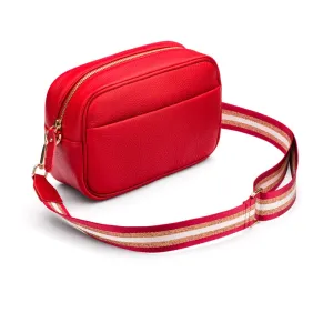 Cross Body Camera Bag - Red