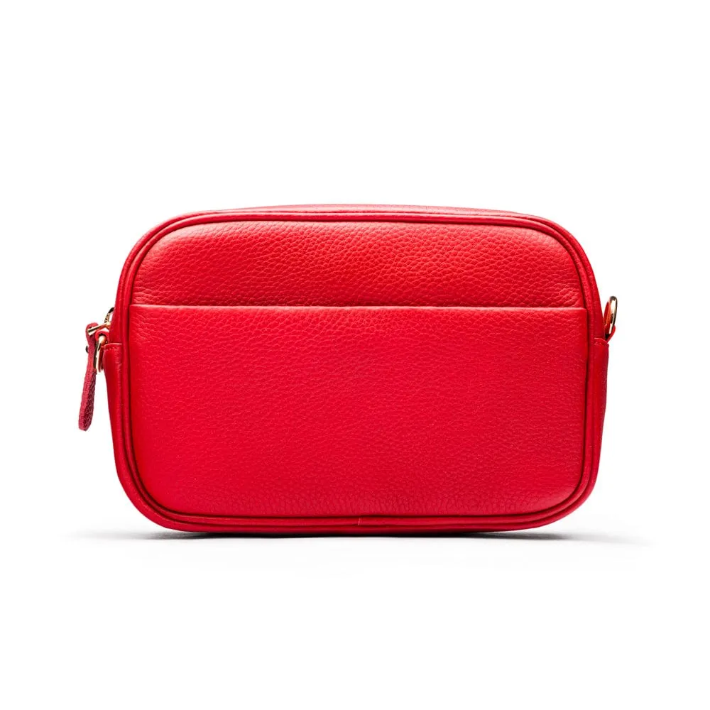 Cross Body Camera Bag - Red
