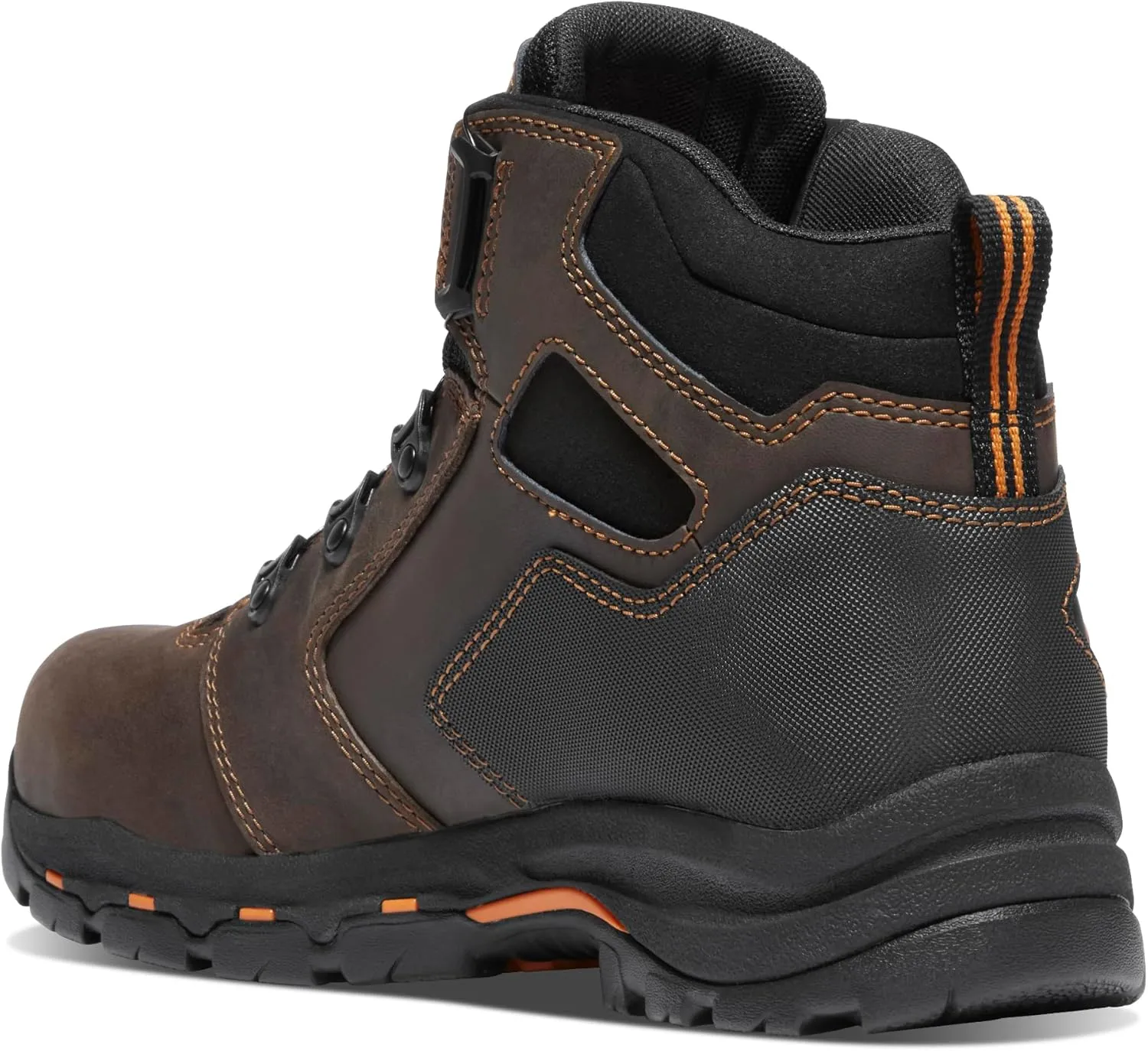 Danner Vicious 4.5 Composite Toe Work Boots for Men - Full-Grain Leather with Breathable Gore-Tex Lining, Speed Lace System & Non Slip Heel Outsole