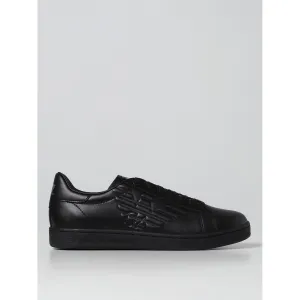 EA7 CLASSIC CC SNEAKERS WITH EMBOSSED LOGO