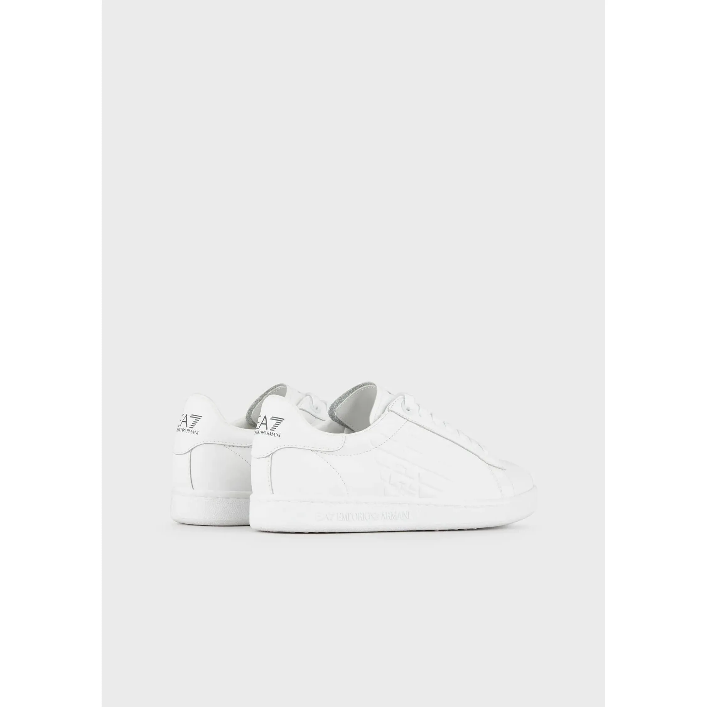 EA7 CLASSIC CC SNEAKERS WITH EMBOSSED LOGO