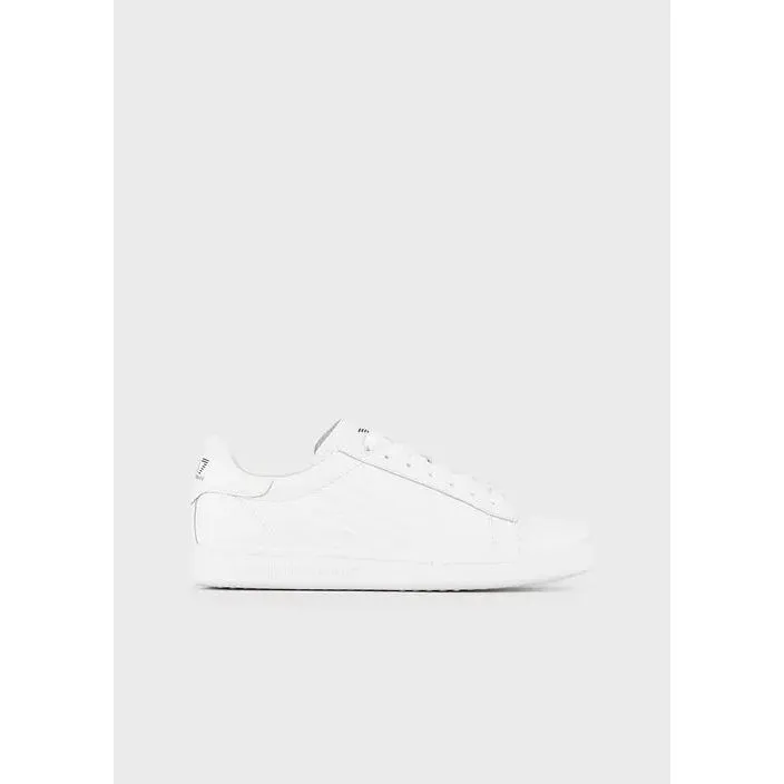 EA7 CLASSIC CC SNEAKERS WITH EMBOSSED LOGO