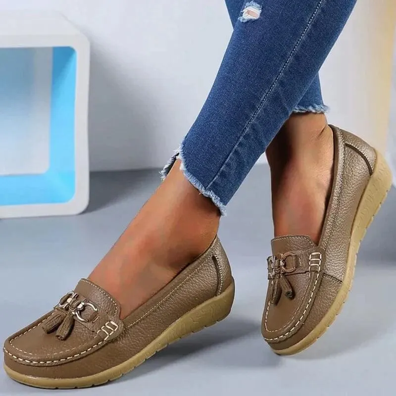 Emma - Women's Orthopedic Leather Shoes