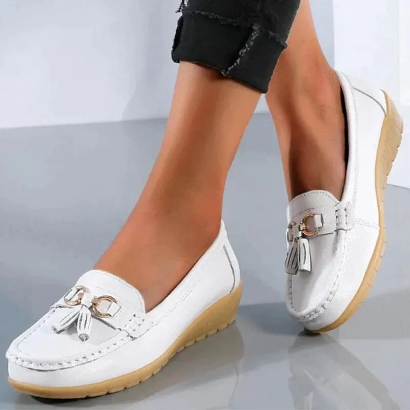 Emma - Women's Orthopedic Leather Shoes