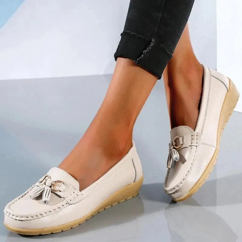 Emma - Women's Orthopedic Leather Shoes