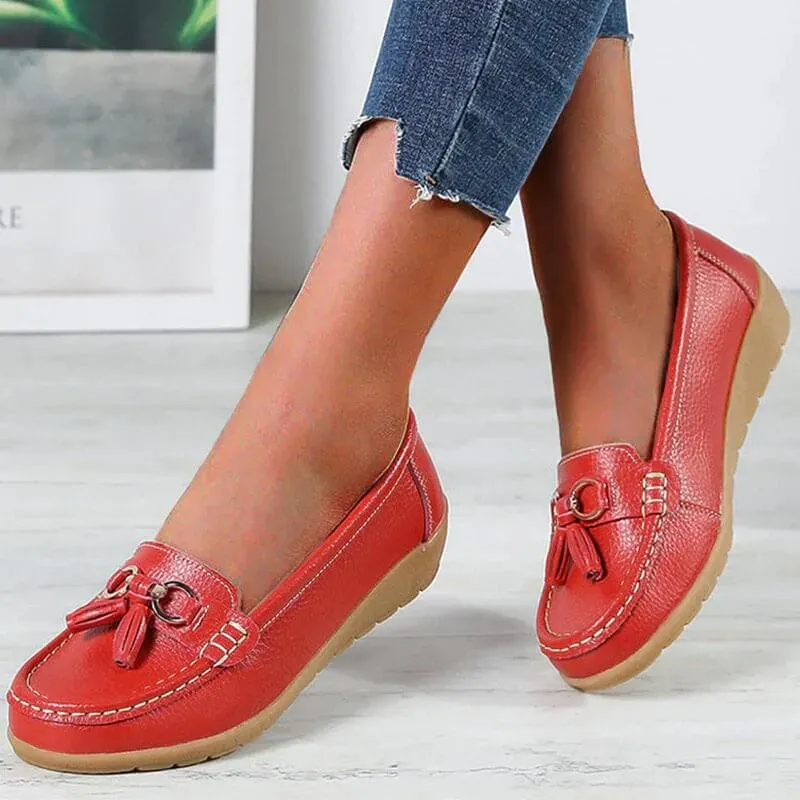 Emma - Women's Orthopedic Leather Shoes