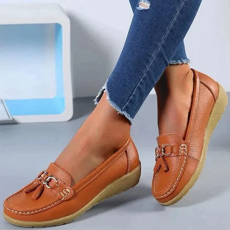 Emma - Women's Orthopedic Leather Shoes