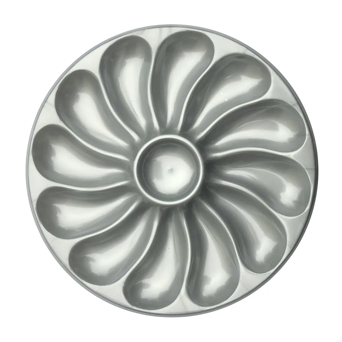FINAL SALE - Oyster Eco Friendly Serving Platter - (Fits 12)