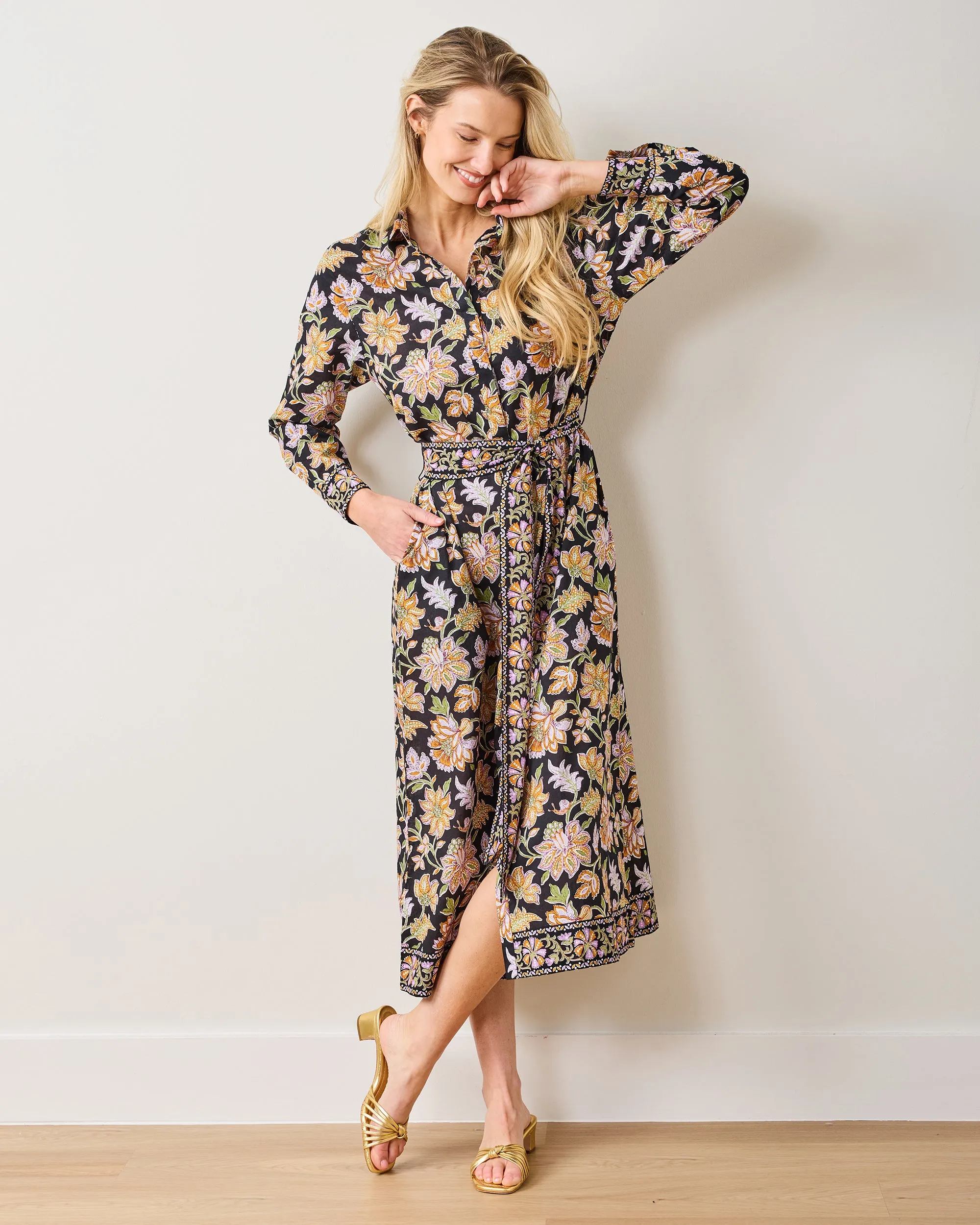 Gardenscape - Monaco Dress - Jet Black