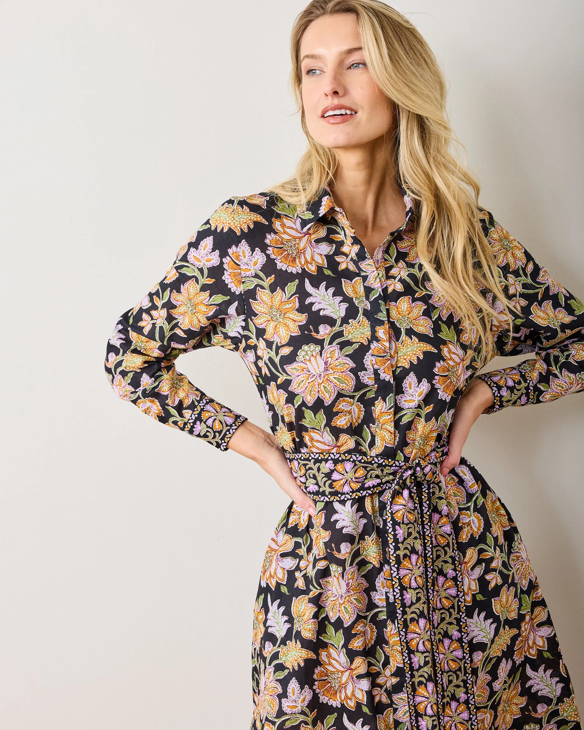 Gardenscape - Monaco Dress - Jet Black