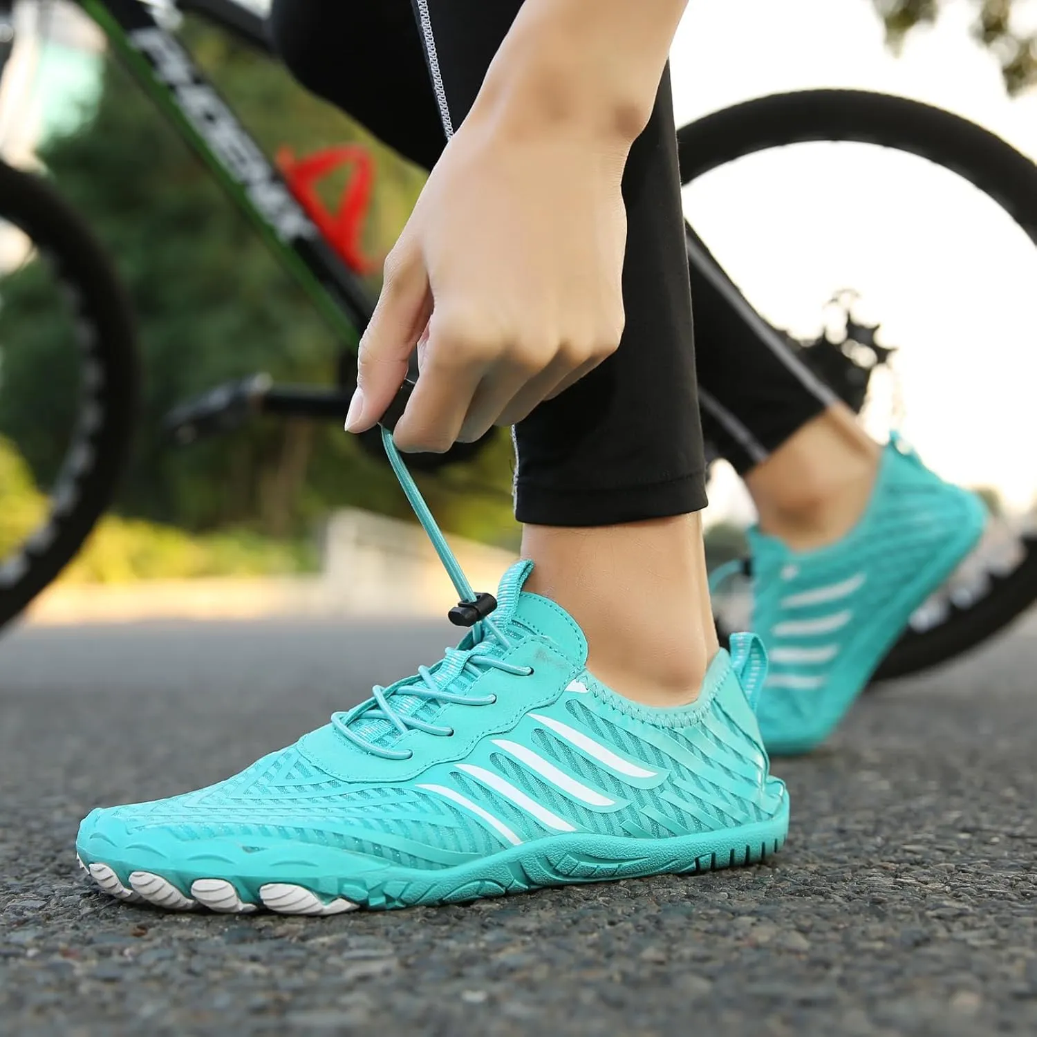 Hike Barefoot Shoes for Women Men, Water Shoes with Wide Toe Box, Non-Slip & Quick Dry Breathable Beach Pool Aqua Swim Surf Walking Shoes