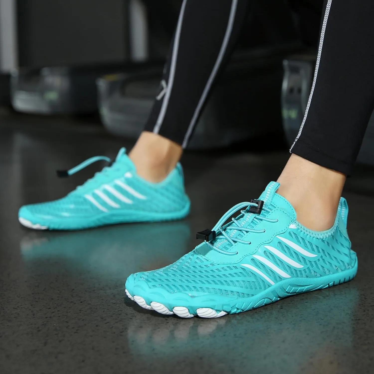 Hike Barefoot Shoes for Women Men, Water Shoes with Wide Toe Box, Non-Slip & Quick Dry Breathable Beach Pool Aqua Swim Surf Walking Shoes
