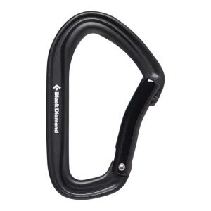 Hotforge Bent Gate Carabiner Black