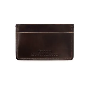 Houghton Card Holder - Dark Cognac Horween Shell Cordovan