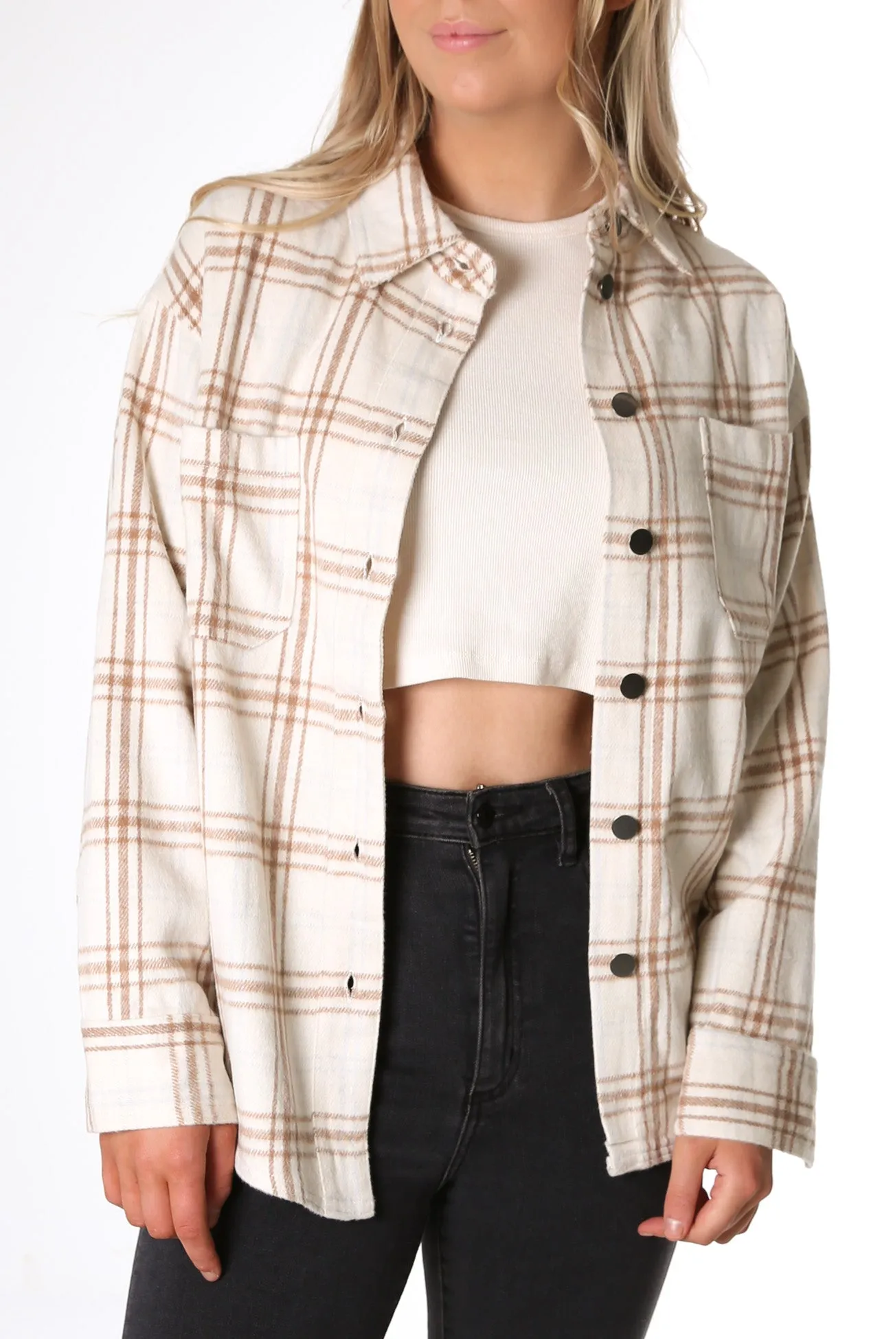 Kylie Shirt Beige