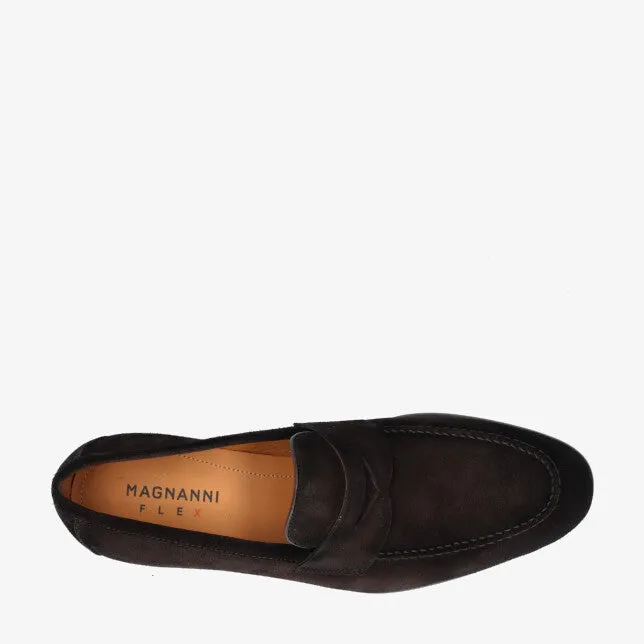 Magnanni Delos Suede Penny Loafer