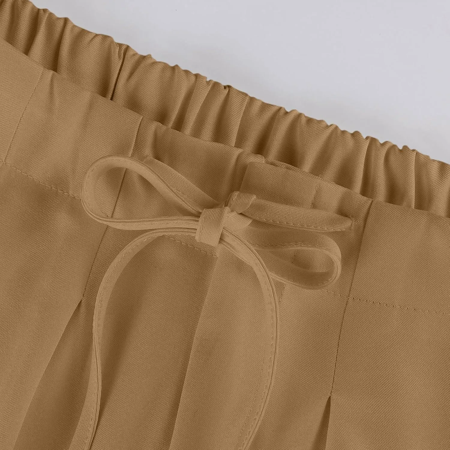 Oversized Wide Leg Pants Women,Work Business Casual High Waisted Dress Pants Drawstring Palazzo Pants Flowy Trousers