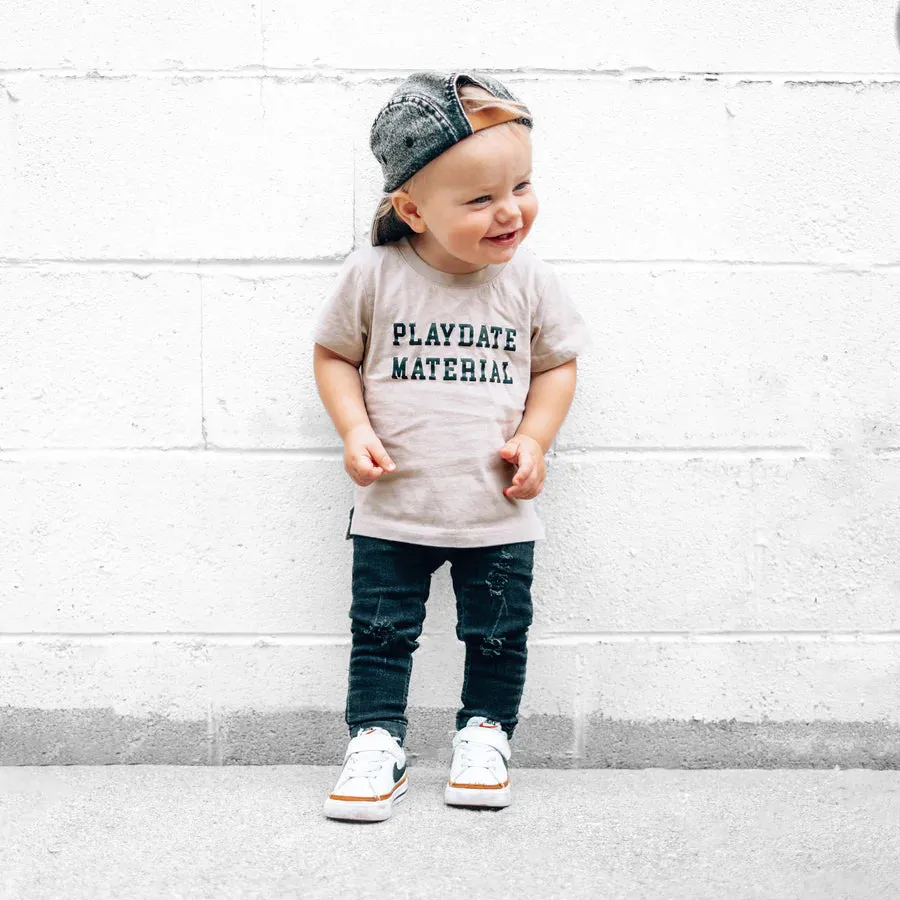 Playdate Material Stone Tee