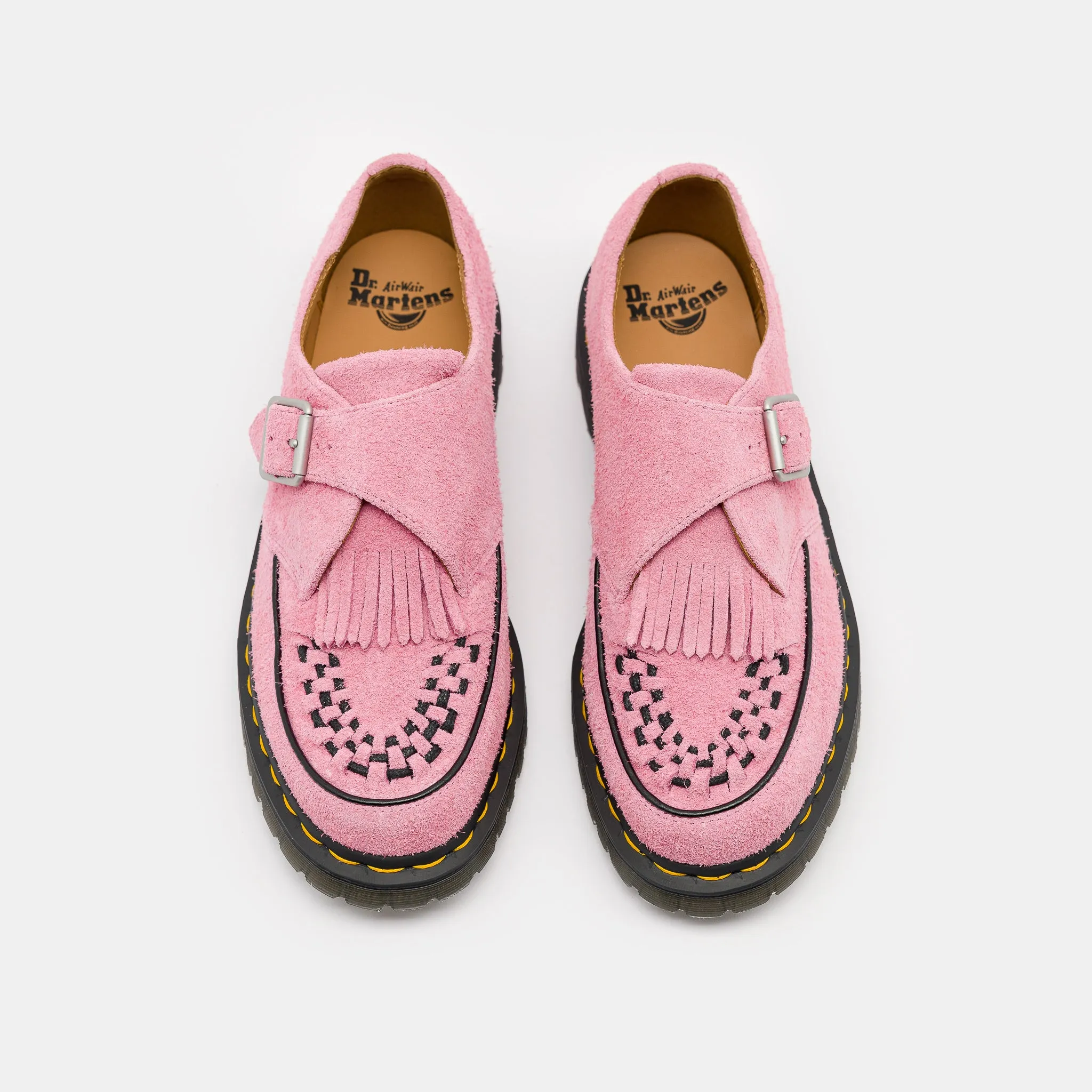 Ramsey Monk Kiltie Shoe in Pink