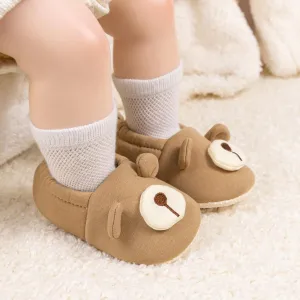 Sawimlgy Newborn Infant Baby Boys Girls Cute Cartoon Slipper Soft Non Skid Sole Slip On House Animal Indoor Sock Shoes Crib Moccasins for New Walkers