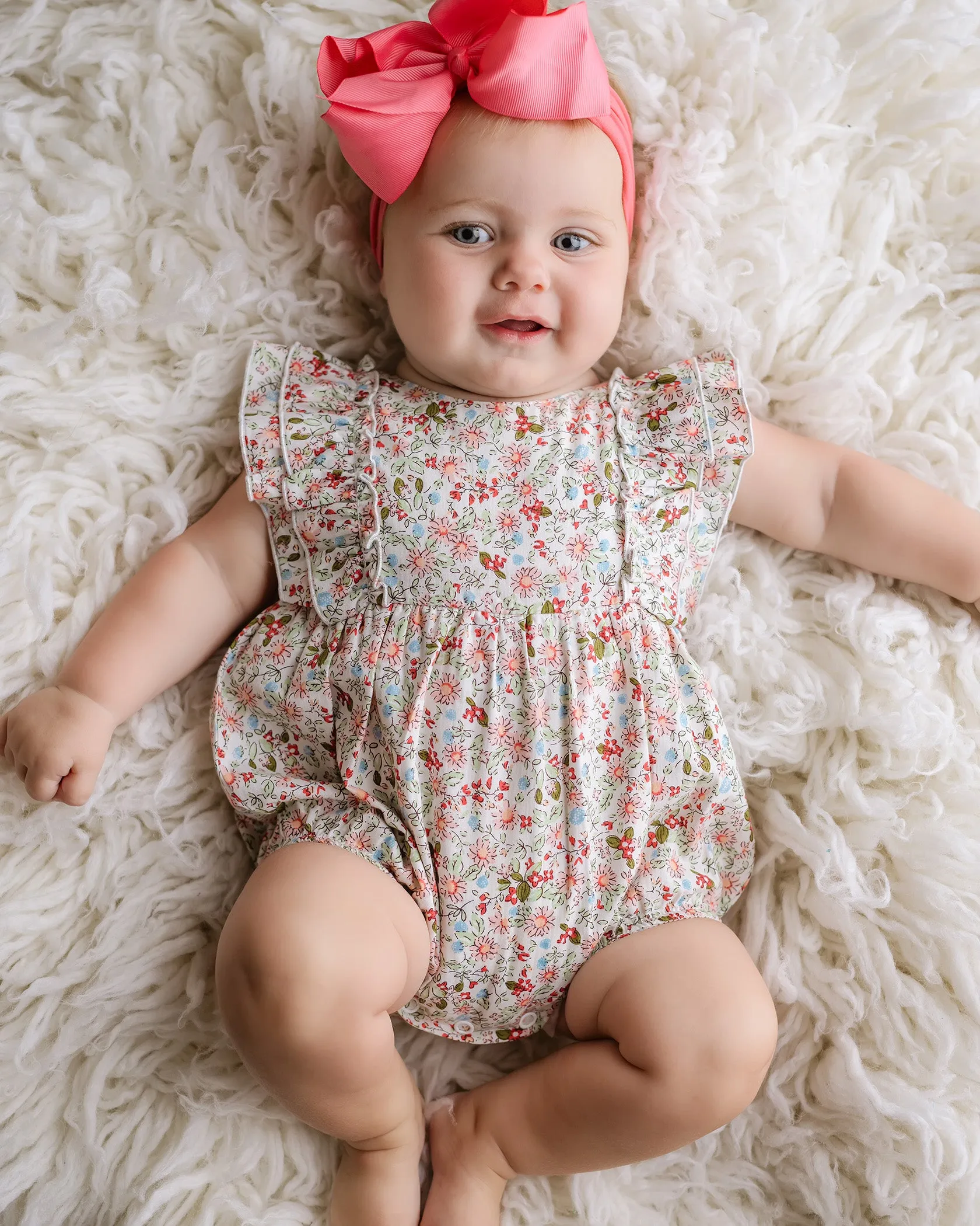 Selena Ruffle Bubble Romper
