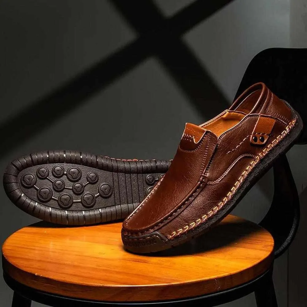 Sky Madrid Austin Leather Moccasins