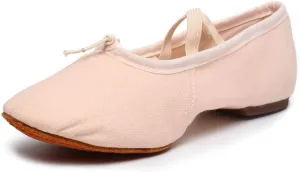 TINRYMX Women Canvas Latin Dance Shoes Ballroom Character Teacher Shoes
