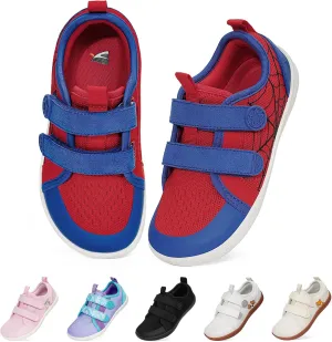 Toddler Shoes Boys Girls Kids Wide Toe Box Barefoot Shoes Breathable Zero Drop Non-Slip Sneakers for Toddler/Little Kid/Big Kid