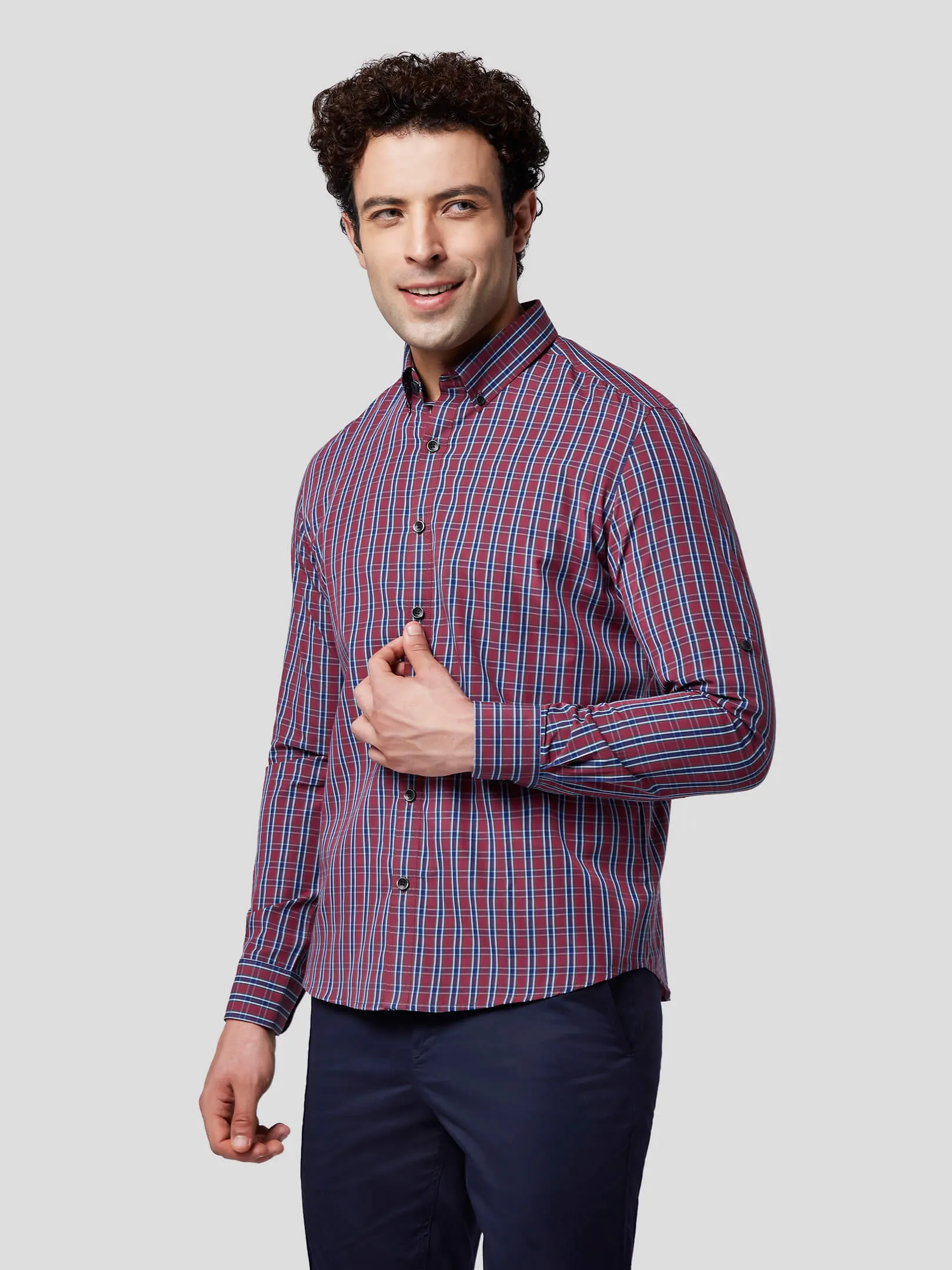 Ultima Untuck Check Shirt