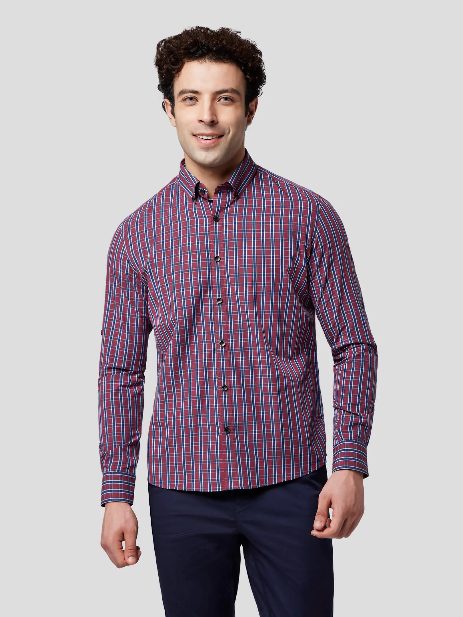 Ultima Untuck Check Shirt