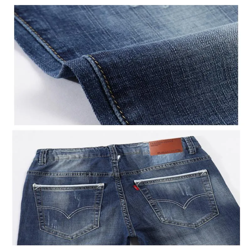 West Louis Business Casual Thin Jeans