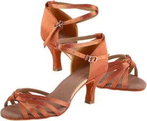 Women Latin Dance Shoes, Professional Ballroom Salsa Practice Performance Dancing Shoes, Women Ballet and Dance Shoes for Women (39)