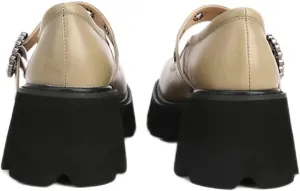 Womens Shoes Womans New Square Heel Round Toe Super High Shallow Pumps Platform Retro Lady Footwear