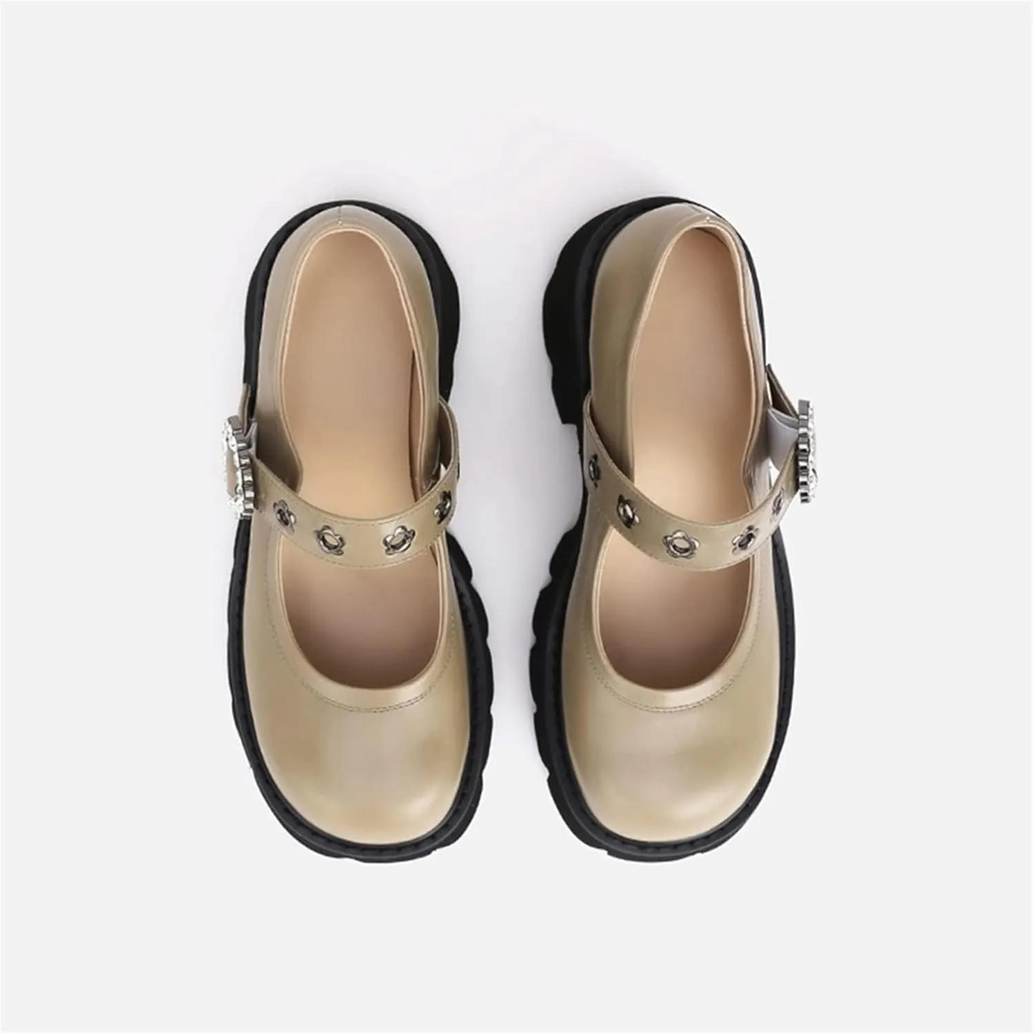 Womens Shoes Womans New Square Heel Round Toe Super High Shallow Pumps Platform Retro Lady Footwear